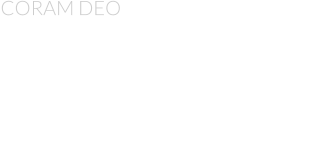 CORAM DEO Coram Deo is a captivating collection  of electronic compositions that  intricately blend melodic and  rhythmic elements.  Through a harmonious fusion of  sounds, Weber's compositions offer a space for introspection and  reflection.